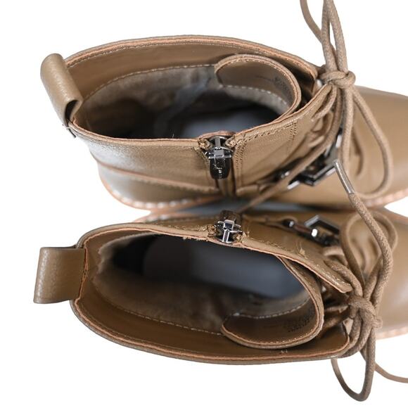 Vince Camuto Womens 8.5 Keltana Leather Combat Boot NEW - Picture 8 of 11